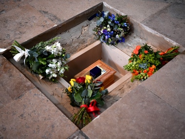 Stephen Hawkings ashes lie among the science greats Charles Darwin and Isaac Newton