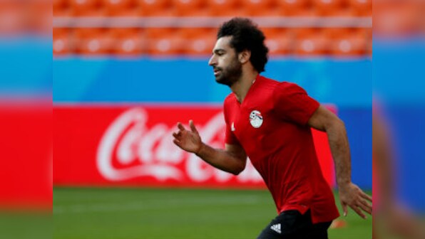 FIFA World Cup 2018: Egypt star Mohamed Salah in apparent discomfort during training despite being declared '100 percent fit'