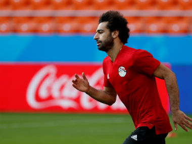 FIFA World Cup 2018: Egypt star Mohamed Salah in apparent discomfort during training despite being declared '100 percent fit' FIFA World Cup 2018: Egypt star Mohamed Salah in apparent discomfort during training despite being declared '100 percent fit'
