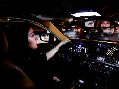 Women celebrate in Saudi Arabia as Crown Prince Mohammed bin Salman overturns world's only ban on female driving Women celebrate in Saudi Arabia as Crown Prince Mohammed bin Salman overturns world's only ban on female driving