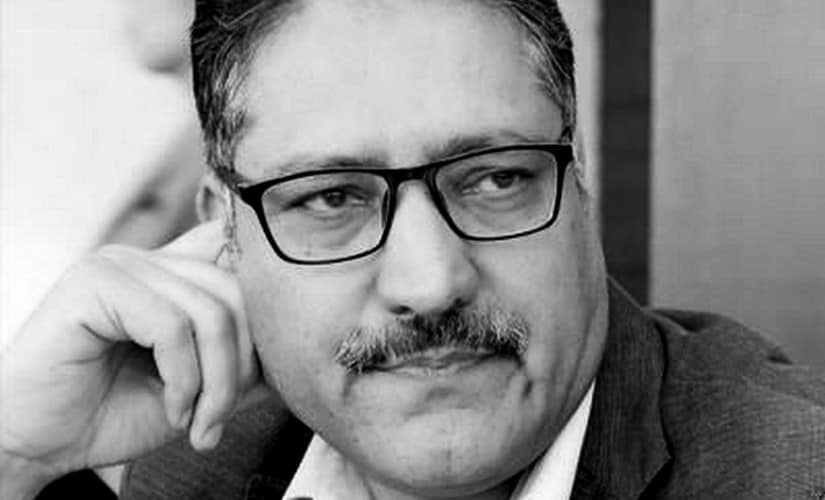 File image of Syed Shujaat Bukhari. Twitter@bukharishujaat