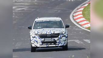 Skoda Kodiaq RS teased ahead of October launch to be priced around Rs 40 lakh in India