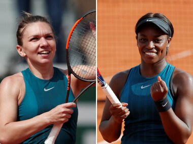 Simona Halep will face Sloane Stephens in the French Open final. Reuters