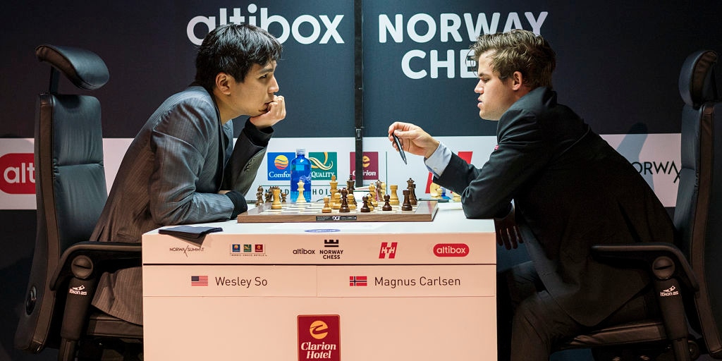 Altibox Norway Chess  Viswanathan Anand loses to Magnus Carlsen