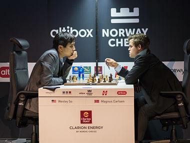 Norway Chess 2018: Magnus Carlsen suffers his first loss to Wesley So; Viswanathan Anand draws yet again Norway Chess 2018: Magnus Carlsen suffers his first loss to Wesley So; Viswanathan Anand draws yet again