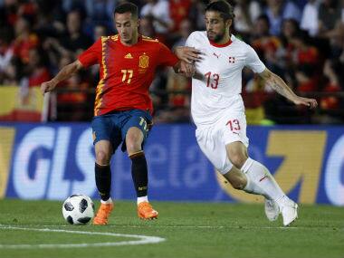 International friendlies: Ricardo Rodriguez's second-half goal helps Switzerland hold Spain