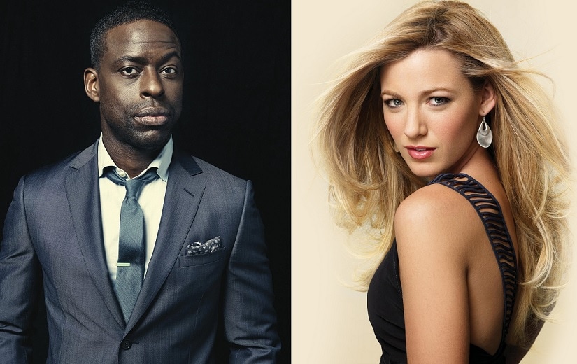 Sterling K Brown (L). Blake Lively (R). Images via Twitter