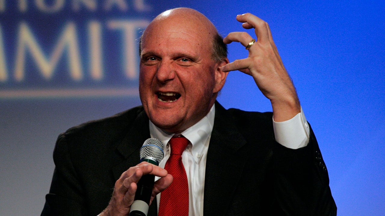 ex-Microsoft CEO Steve Ballmer takes part in the 'Technology General Session' in 2009. Reuters
