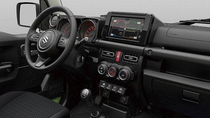 Suzuki Jimney interior.