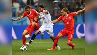FIFA World Cup 2018: Switzerland advance to last-16 after draw against Costa Rica, face Sweden without Stephan Lichtsteiner