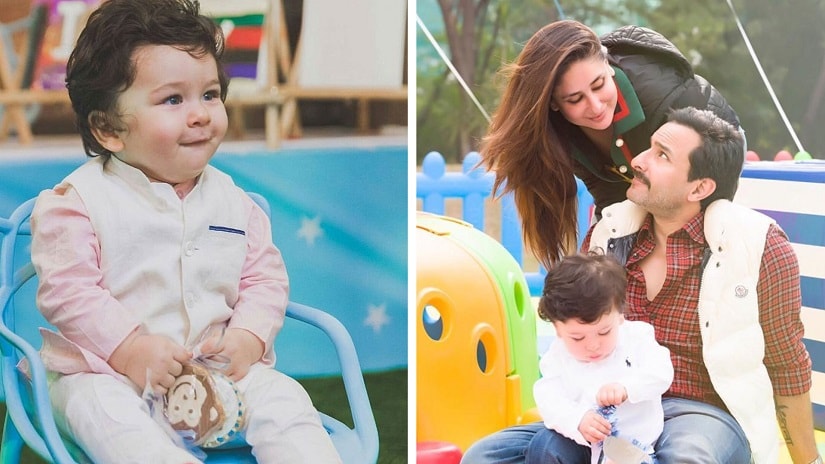Taimur Ali Khan Pataudi, whose parents Kareena and Saif are not on social media, have over 6 lakh followers on different fan clubs on Instagram and numbers continue to grow. Image via Twitter