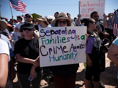 Mexico condemns 'inhuman' separation of families as US president Donald Trump defends policy on undocumented migrants Mexico condemns 'inhuman' separation of families as US president Donald Trump defends policy on undocumented migrants