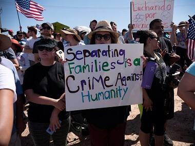 Mexico condemns 'inhuman' separation of families as US president Donald Trump defends policy on undocumented migrants