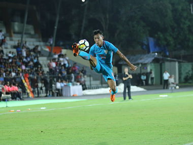 Intercontinental Cup 2018: Udanta Singh says playing alongside 'idol' Sunil Chhetri brings out the best in him Intercontinental Cup 2018: Udanta Singh says playing alongside 'idol' Sunil Chhetri brings out the best in him