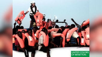 United Colors Benetton slammed by French NGO for featuring photograph of migrants in advertisement