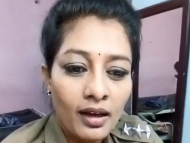 Tamil Nadu cops arrest TV actress for donning police uniform in Facebook video to criticise govt action on Tuticorin protesters Tamil Nadu cops arrest TV actress for donning police uniform in Facebook video to criticise govt action on Tuticorin protesters