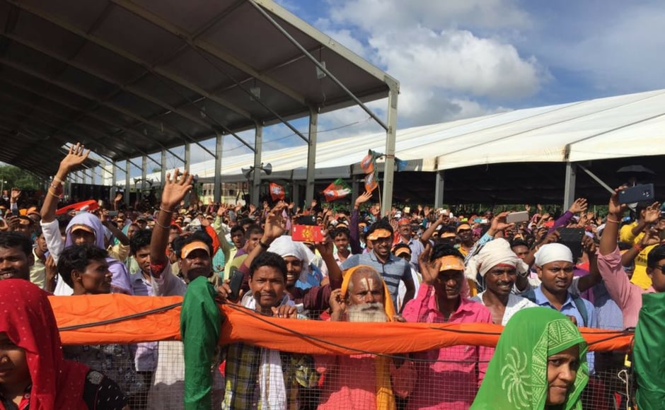 Purulia, located on the West Bengal-Jharkhand border, has emerged as the latest flashpoint of the rivalry between Mamata Banerjee's TMC and BJP, which is making efforts to increase its footprint in the state. The Purulia killings were highlighted by the BJP to attack the state government regarding the state's law and order situation. The crowd gathered here has arrived from Purulia and surrounding areas for Shah's rally on Thursday. Firstpost/Amitesh Purulia, located on the West Bengal-Jharkhand border, has emerged as the latest flashpoint of the rivalry between Mamata Banerjee's TMC and BJP, which is making efforts to increase its footprint in the state. The Purulia killings were highlighted by the BJP to attack the state government regarding the state's law and order situation. The crowd gathered here has arrived from Purulia and surrounding areas for Shah's rally on Thursday. Firstpost/Amitesh