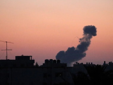 Air strikes carried out by Israel in Gaza. Reuters