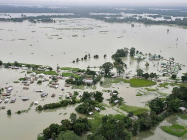 Landslides and floods in Assam and Tripura. Reuters
