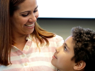 9-year-old boy reunited with his mother after judge's ruling. AP