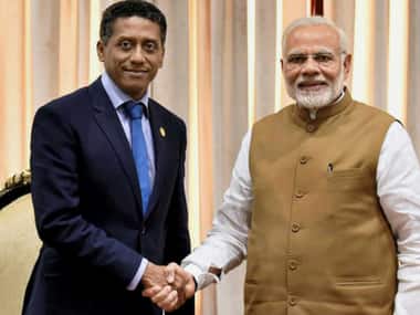 Seychelles president Danny Faure says project with India to develop naval base at Assumption Island won't move forward