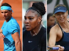 Nadal, Djokovic, Sharapova advance at French Open