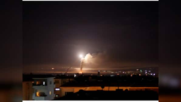 Two Israeli missiles hit arms depot for Hezbollah near Damascus International Airport: Syrian media