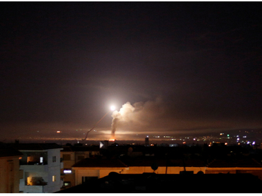 Two Israeli missiles hit arms depot for Hezbollah near Damascus International Airport: Syrian media Two Israeli missiles hit arms depot for Hezbollah near Damascus International Airport: Syrian media