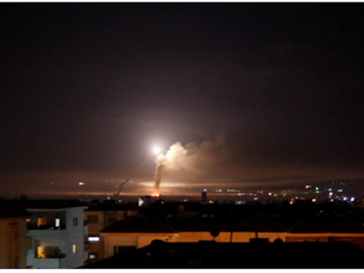Two Israeli missiles hit arms depot for Hezbollah near Damascus International Airport: Syrian media
