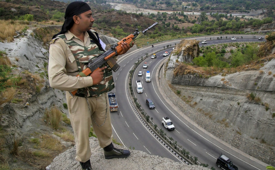 Vehicles tagged with electromagnetic chips, bike and bullet-proof SUV police convoys and scores of bullet-proof bunkers have been deployed as part of the Vehicles tagged with electromagnetic chips, bike and bullet-proof SUV police convoys and scores of bullet-proof bunkers have been deployed as part of the