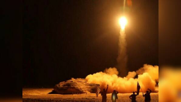 Saudi Arabia intercepts ballistic missile fired from rebel-held Hodeida as Riyadh-led coalition tries to liberate Yemeni city