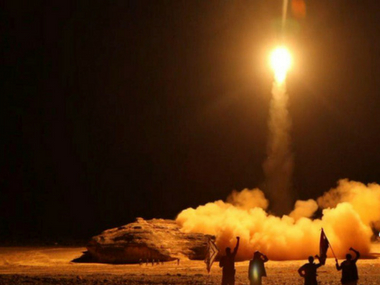 Saudi Arabia intercepts ballistic missile fired from rebel-held Hodeida as Riyadh-led coalition tries to liberate Yemeni city Saudi Arabia intercepts ballistic missile fired from rebel-held Hodeida as Riyadh-led coalition tries to liberate Yemeni city