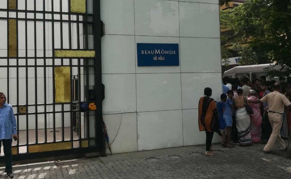 Reports have said that Beaumonde Towers is where actor Deepika Padukone lives. Even though the actor is away, some of her staff members are there on the 26th floor of the 33-storey building. No casualties have been reported yet. Image courtesy: Nevin Thomas Reports have said that Beaumonde Towers is where actor Deepika Padukone lives. Even though the actor is away, some of her staff members are there on the 26th floor of the 33-storey building. No casualties have been reported yet. Image courtesy: Nevin Thomas