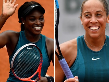 United States' Sloane Stephens, Madison Keys will face each other in the French Open semi-final. AFP
