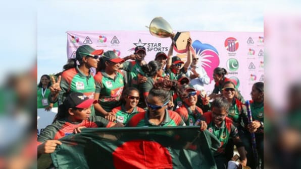 Women's Twenty20 Asia Cup: Bangladesh team showered with cash rewards from cricket board after title triumph