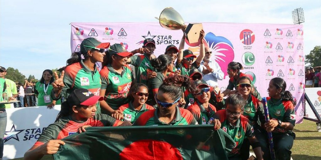 Womens Twenty20 Asia Cup Bangladesh Beat Six Time Champions India In Last Ball Thriller To Win 4199