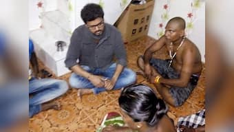 Mersal star Vijay visits kin of Sterlite plant protest victims in Thoothukudi amidst protest against Rajinikanth's Kaala