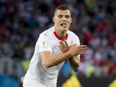 FIFA World Cup 2018: Switzerland players avoid ban for double eagle celebrations against Serbia, escape with fines FIFA World Cup 2018: Switzerland players avoid ban for double eagle celebrations against Serbia, escape with fines