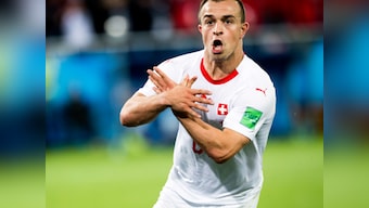 FIFA World Cup 2018: Organising body launches investigation into Swiss players' goal celebrations during Serbia match