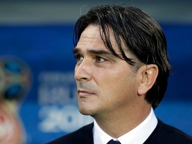 Croatia head coach Zlatko Dalic prior the start of group D match between Croatia and Nigeria. AP