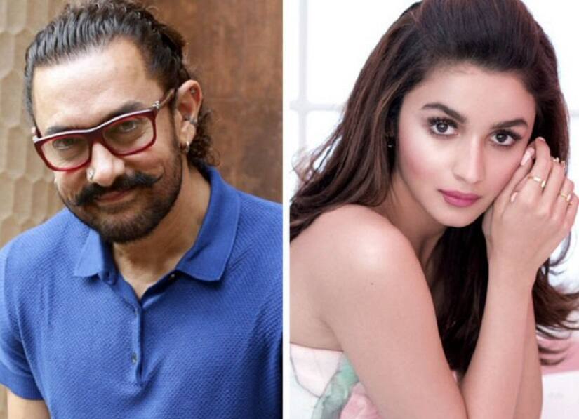 Aamir Khan and Alia Bhatt. Image from Twitter/@BollyMastiMania