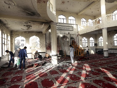 Gunmen open fire at eastern Afghanistan mosque; four killed and three wounded in attack Gunmen open fire at eastern Afghanistan mosque; four killed and three wounded in attack