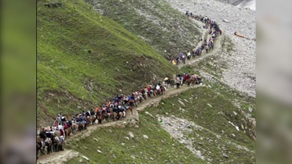 Amarnath Yatra suspended from Jammu due to separatist-backed protests in support of Article 35A