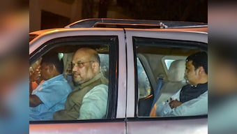 Amit Shah meets Maharashtra BJP committee to discuss 2019 polls after calling on Uddhav Thackeray