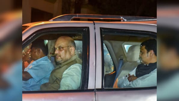 Amit Shah meets Maharashtra BJP committee to discuss 2019 polls after calling on Uddhav Thackeray