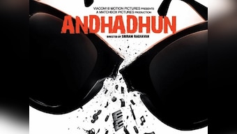 Andhadhun: First look poster of Ayushmann Khurrana, Radhika Apte-starrer combines music and thrill
