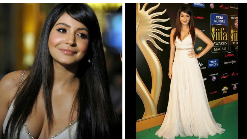 Anushka Sharma at IIFA Awards, 2013. Images from Facebook