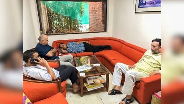 Arvind Kejriwal, AAP ministers spend second night at L-G's office; Manish Sisodia joins Satyendra Jain on hunger strike