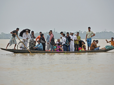Assam floods: 63,000 people affected; Rajnath Singh assures CM Sarbananda Sonowal of all assistance Assam floods: 63,000 people affected; Rajnath Singh assures CM Sarbananda Sonowal of all assistance