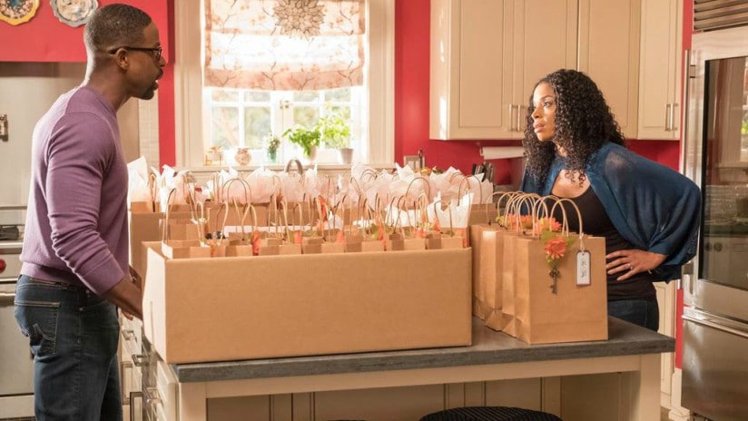 A still from This is Us. Twitter/ @skelechiwatson